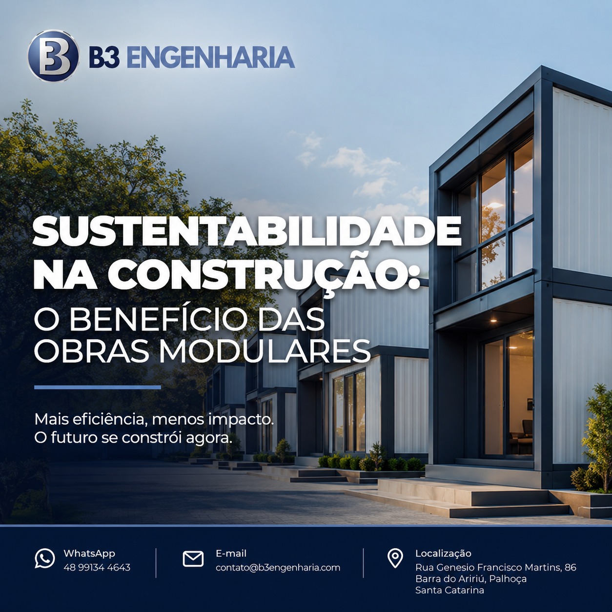 A busca por soluções mais sustentáveis deixou de ser uma tendência para se tornar uma necessidade na construção civil.